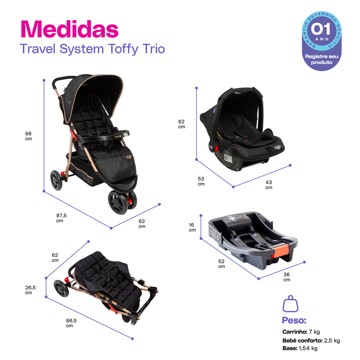 Preto Bronze - CAX01125